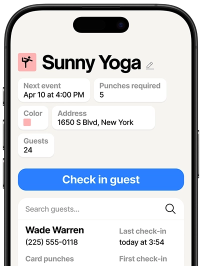 Check in guests quickly